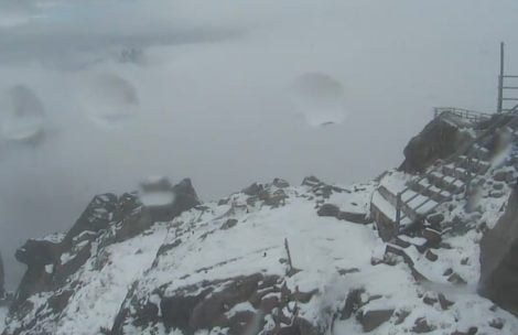 W Tatrach spadł śnieg