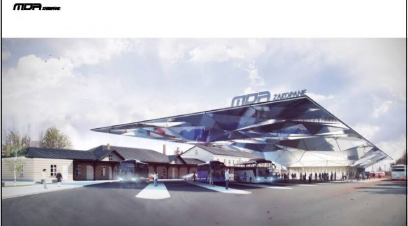 Tak będzie wyglądał nowy dworzec w Zakopanem