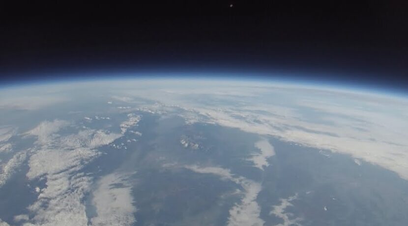 Tatry widziane ze stratosfery (zdjęcia)