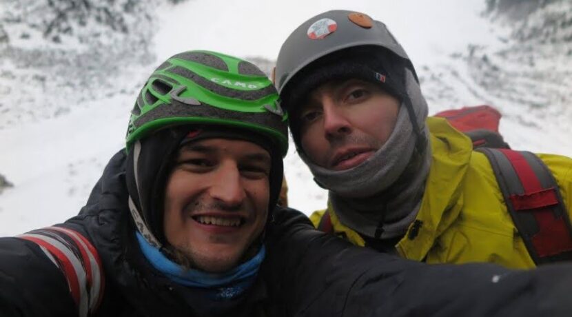 Adam Bielecki i Kacper Tekieli wspinają się w Tatrach