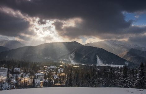 Piękne światło nad Tatrami (ZDJĘCIA)