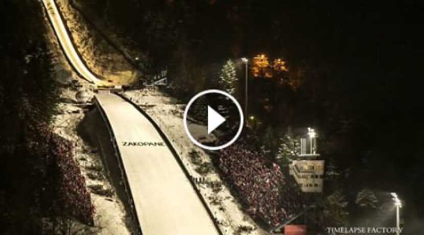 Puchar Świata w skokach w Zakopanem – zobacz świetne wideo