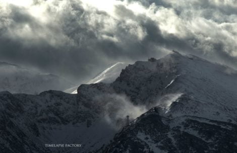 Huragan w Tatrach – na Kasprowym Wierchu 183 km/h!