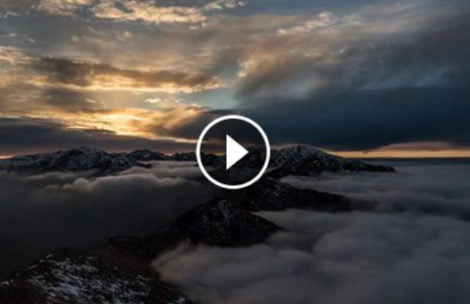 Zachód słońca w Tatrach, 27.10.2016 (FILM)