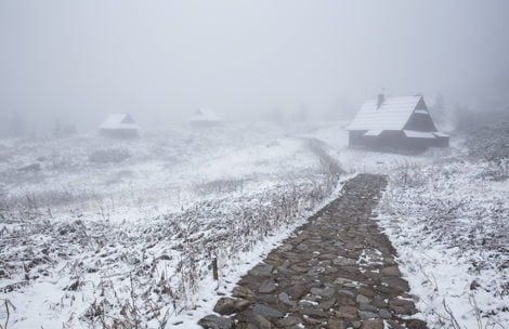 W Tatrach zima! Tak wyglądały dziś okolice Hali Gąsienicowej (ZDJĘCIA)