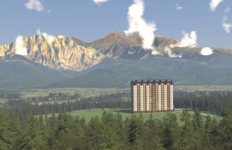 To będzie najwyższy budynek pod Tatrami. Planują budowę gigantycznego apartamentowca