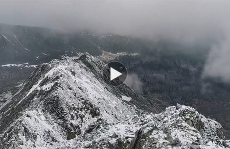 Bardzo trudne warunki w Tatrach! Aktualne nagranie i informacje (FILM)