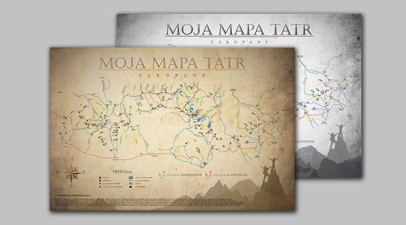 „Moja Mapa Tatr” – oznacz swoje tatrzańskie wędrówki!