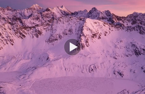 Cudowny widok z Orlej Perci o zachodzie słońca (FILM)