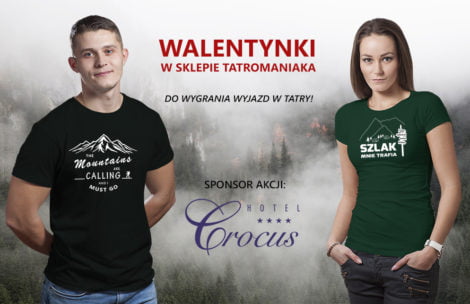 Walentynki w Sklepie Tatromaniaka – wygraj wyjazd w Tatry!