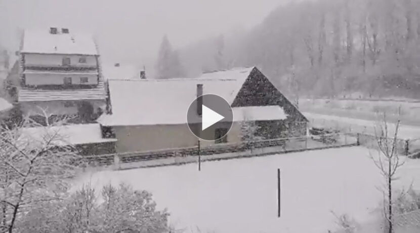 Taki początek wiosny w Zakopanem. Jest znowu biało! (FILM)