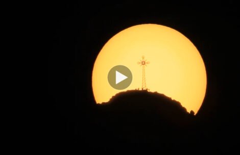 Tranzyt Giewontu na tle Słońca, czyli 3 minuty magii (FILM)