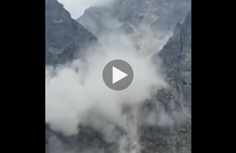 Gigantyczna lawina kamienna w Tatrach! (FILM)