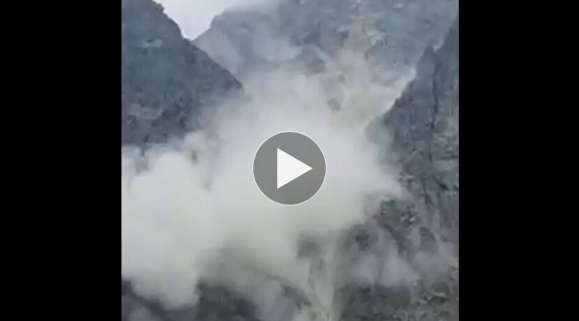 Gigantyczna lawina kamienna w Tatrach! (FILM)