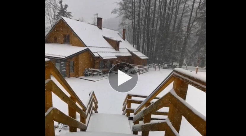 Powrót zimy w Zakopanem, znów wszędzie biało! (FILM)