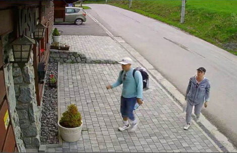Poszukiwania turystów w Tatrach. Małżeństwo zarejestrowane przez kamerę na Słowacji