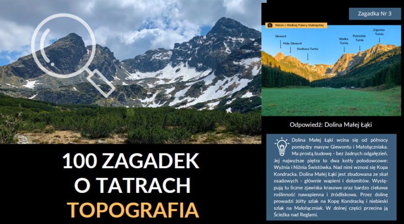 Pobierz za darmo e-booka „100 zagadek o Tatrach. Topografia”
