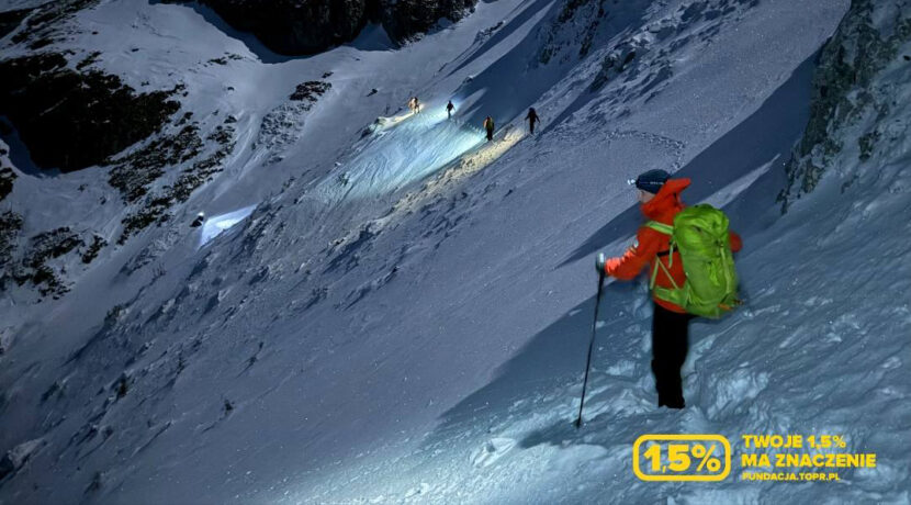 Nocna akcja ratunkowa TOPR. Olbrzymie szczęście turysty!