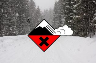 4. stopień zagrożenia lawinowego w Tatrach! SKRAJNIE NIEBEZPIECZNIE!