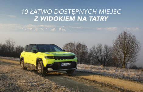 10 łatwo dostępnych miejsc z widokiem na Tatry